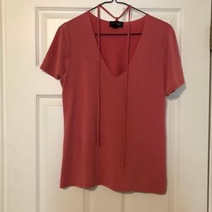 Stitch Fix trendy pink tee